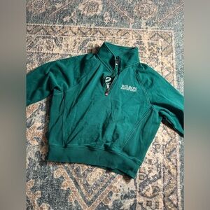 Wilson Teal Quarter-Zip Sweatshirt